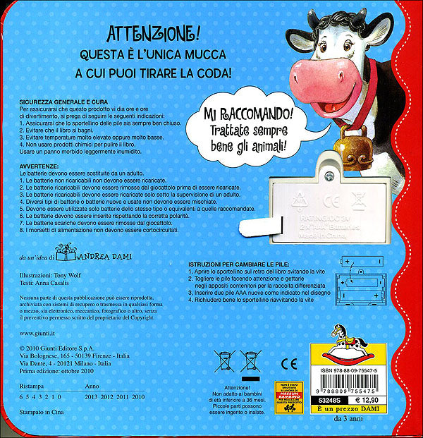 La mucca fa... Muuu!::Tira la coda!