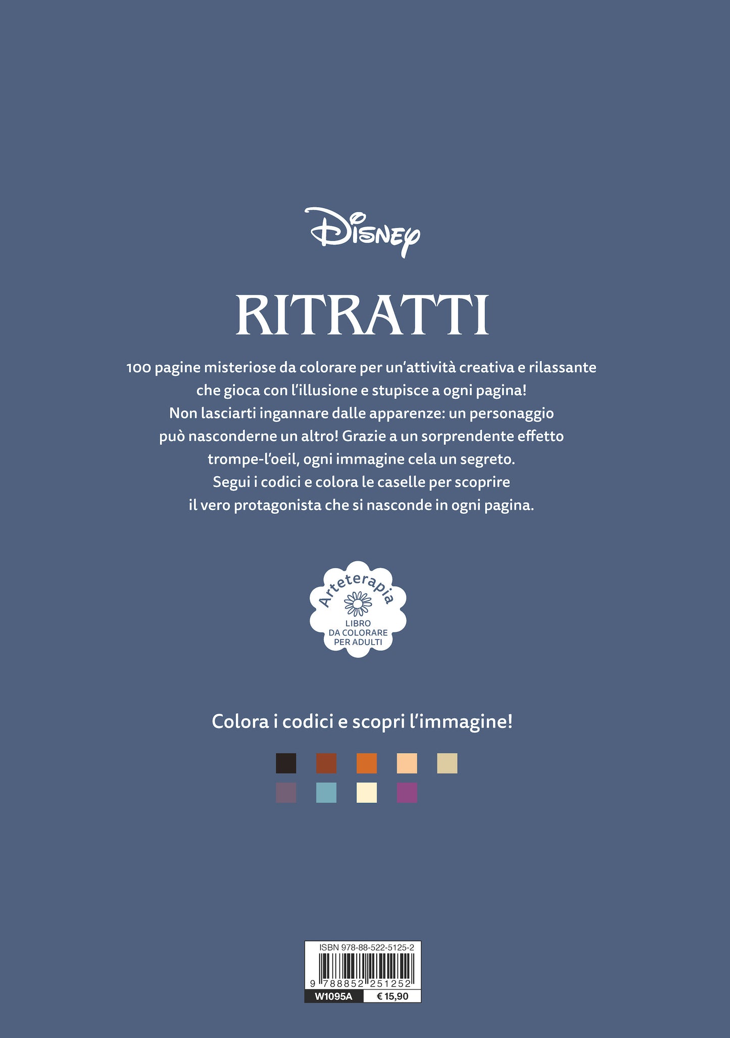 STITCH Ritratti Colori Misteriosi::Arteterapia Libro da colorare per adulti