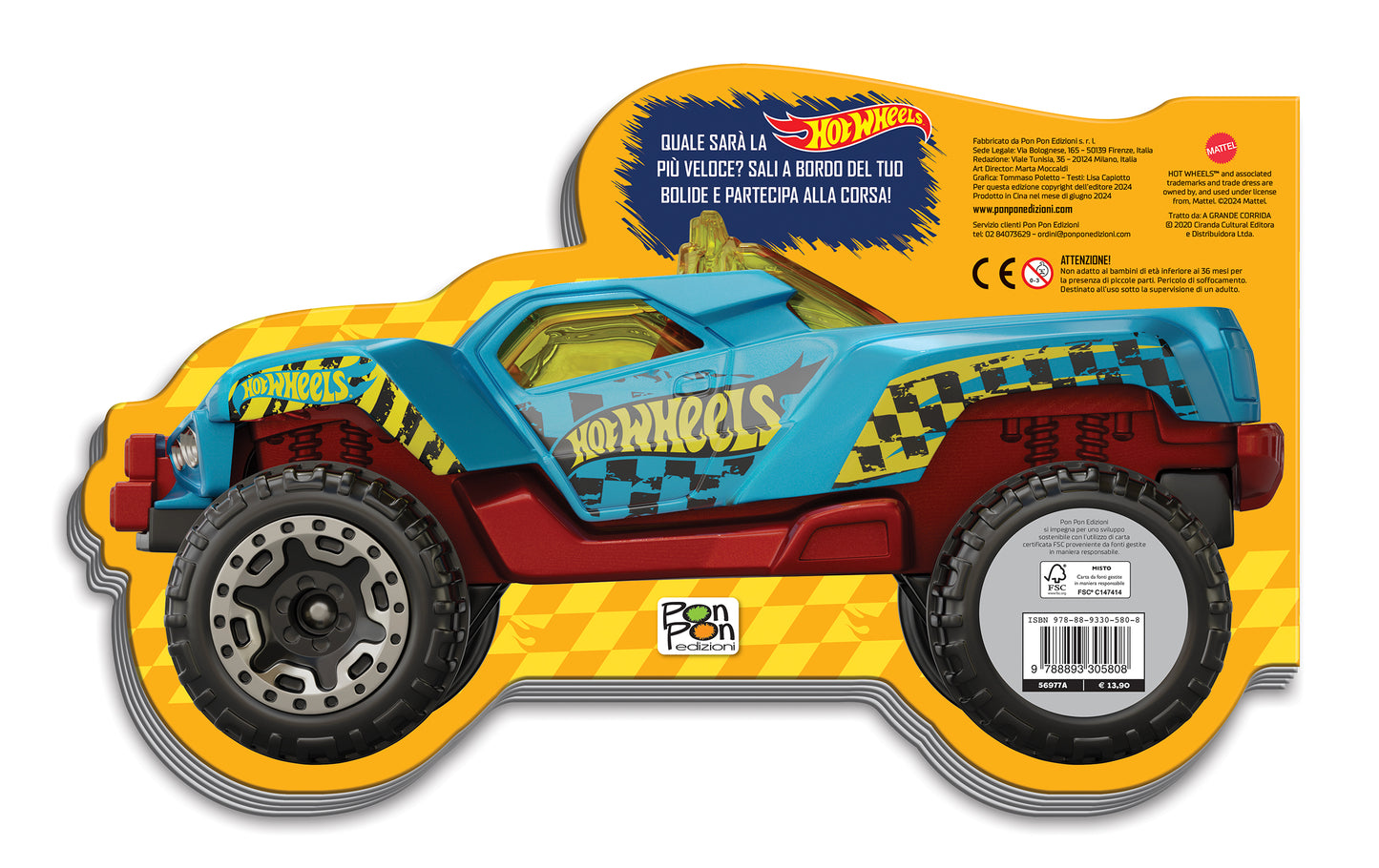 Hot Wheels. Libro macchinina. Gare mozzafiato