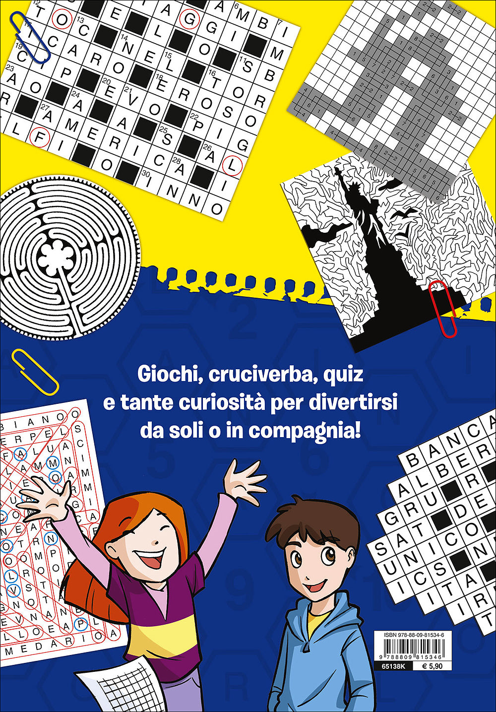 Crucipixel e altri giochi::Da 8 a 11 anni