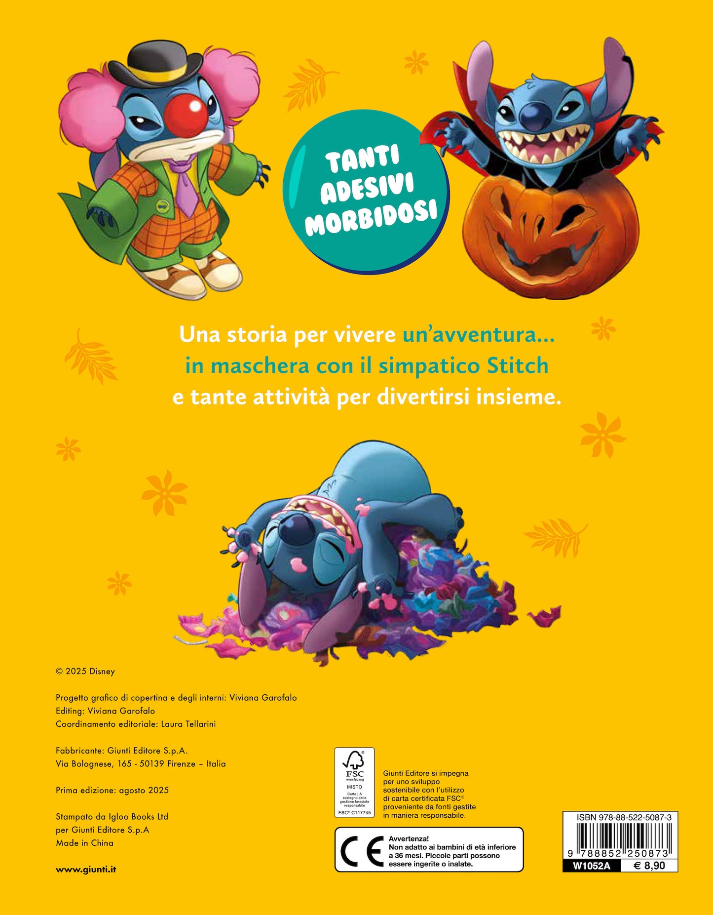 Lilo&Stitch Bubble Stickers::Con tanti adesivi morbidosi - Storia e Giochi