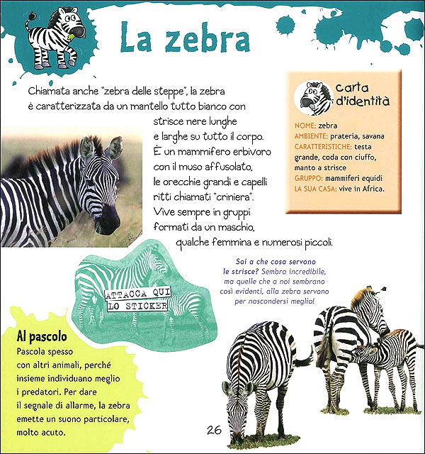 Amici animali::Con stickers