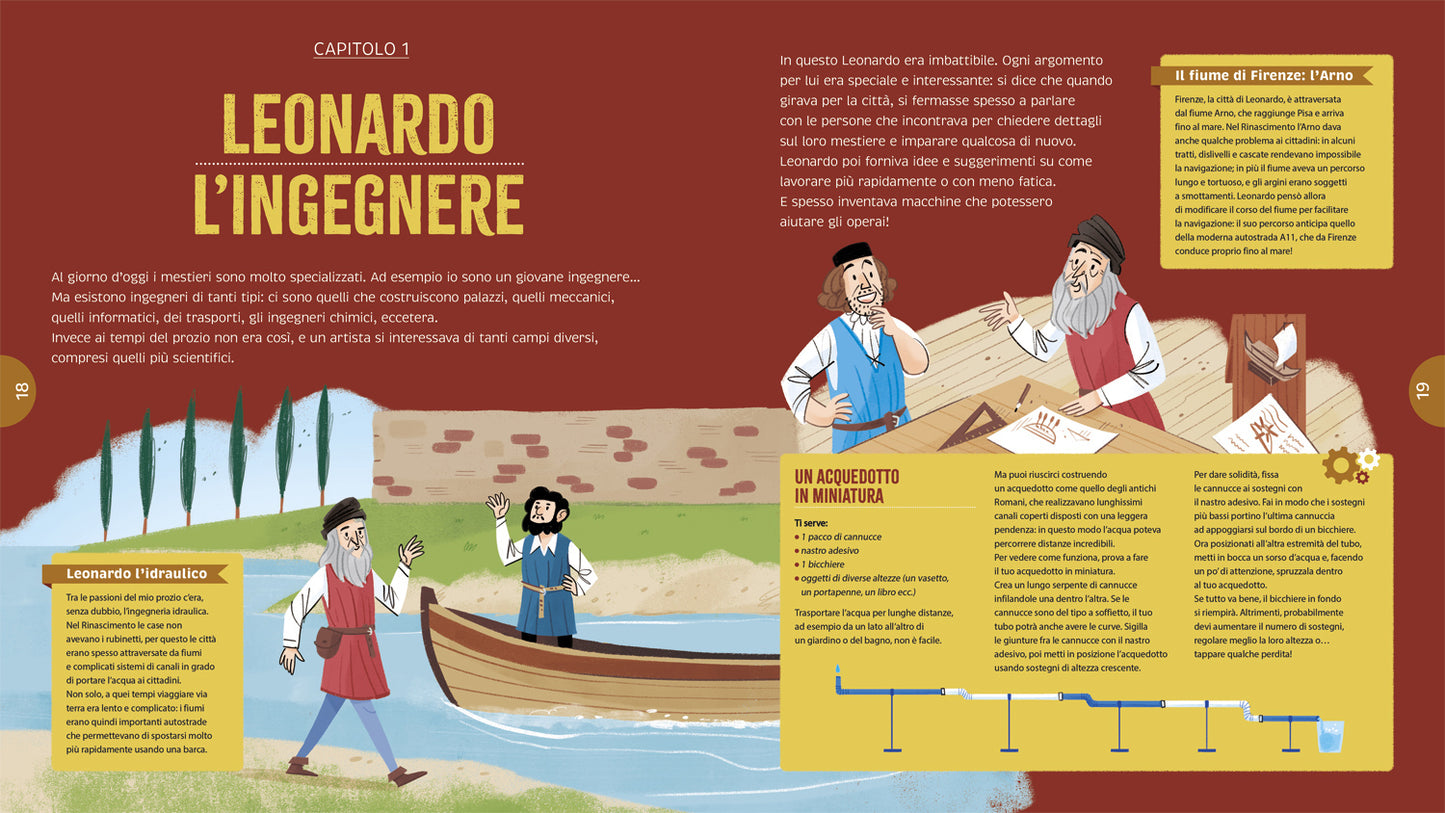 Le grandi macchine di Leonardo::38 macchine ideate da Leonardo più di 500 anni fa che sono ancora oggi attuali e utilissime!