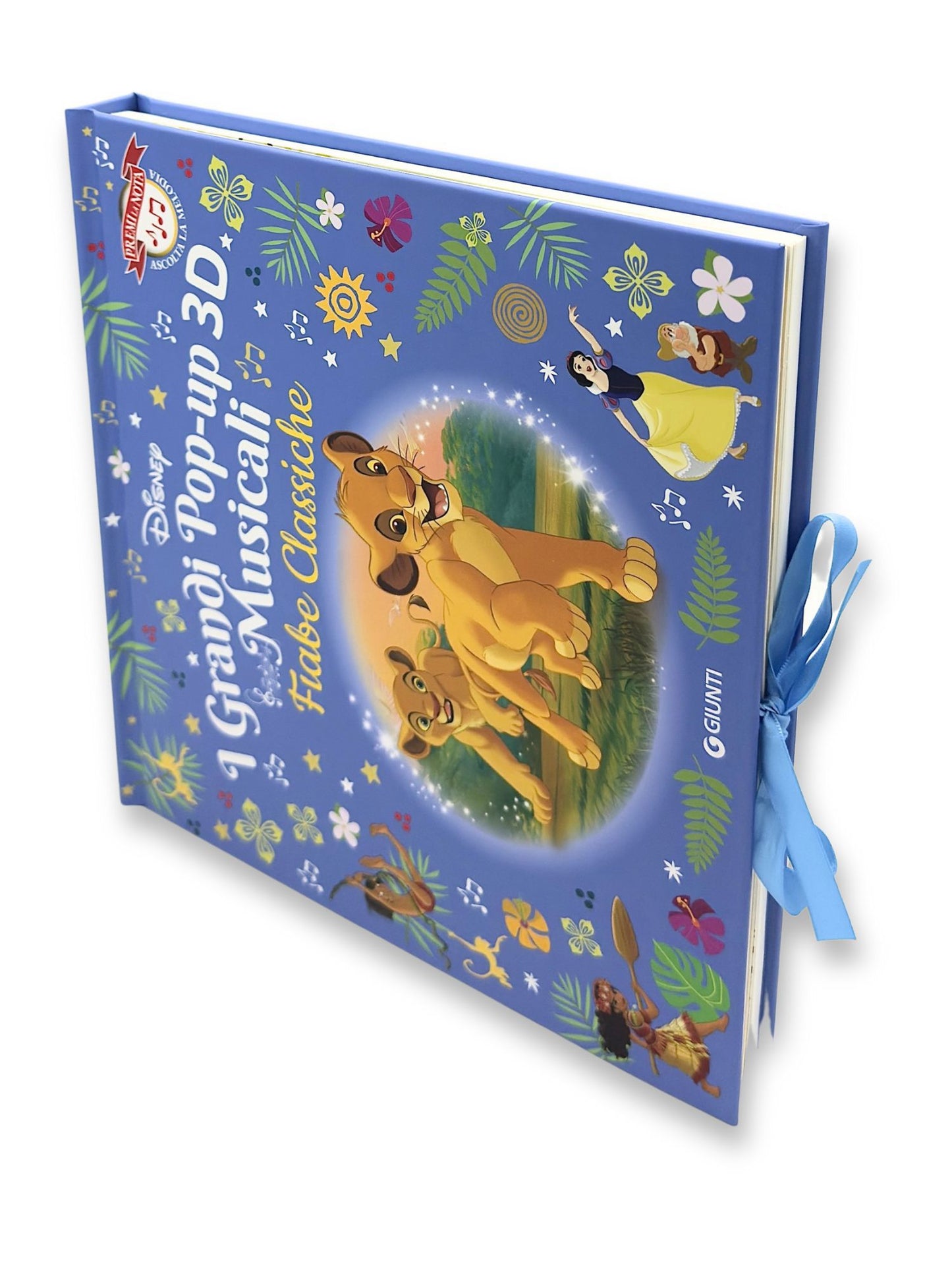 Fiabe classiche Disney I grandi Pop-up 3d musicali::Premi la nota, ascolta la melodia