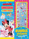 Unicorni Minnie Bubble Stickers Disney::Storia e giochi, con tanti adesivi morbidosi