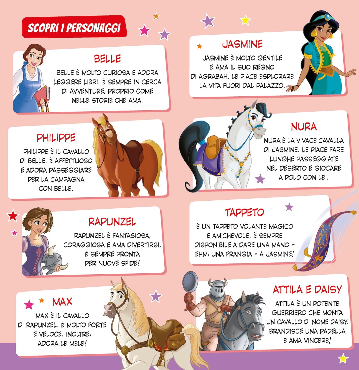 Principesse Prime letture a fumetti Disney Princess