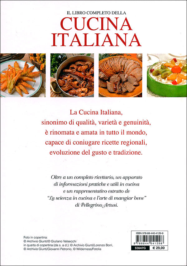 Il libro completo della Cucina Italiana::Oltre 800 ricette della tradizione