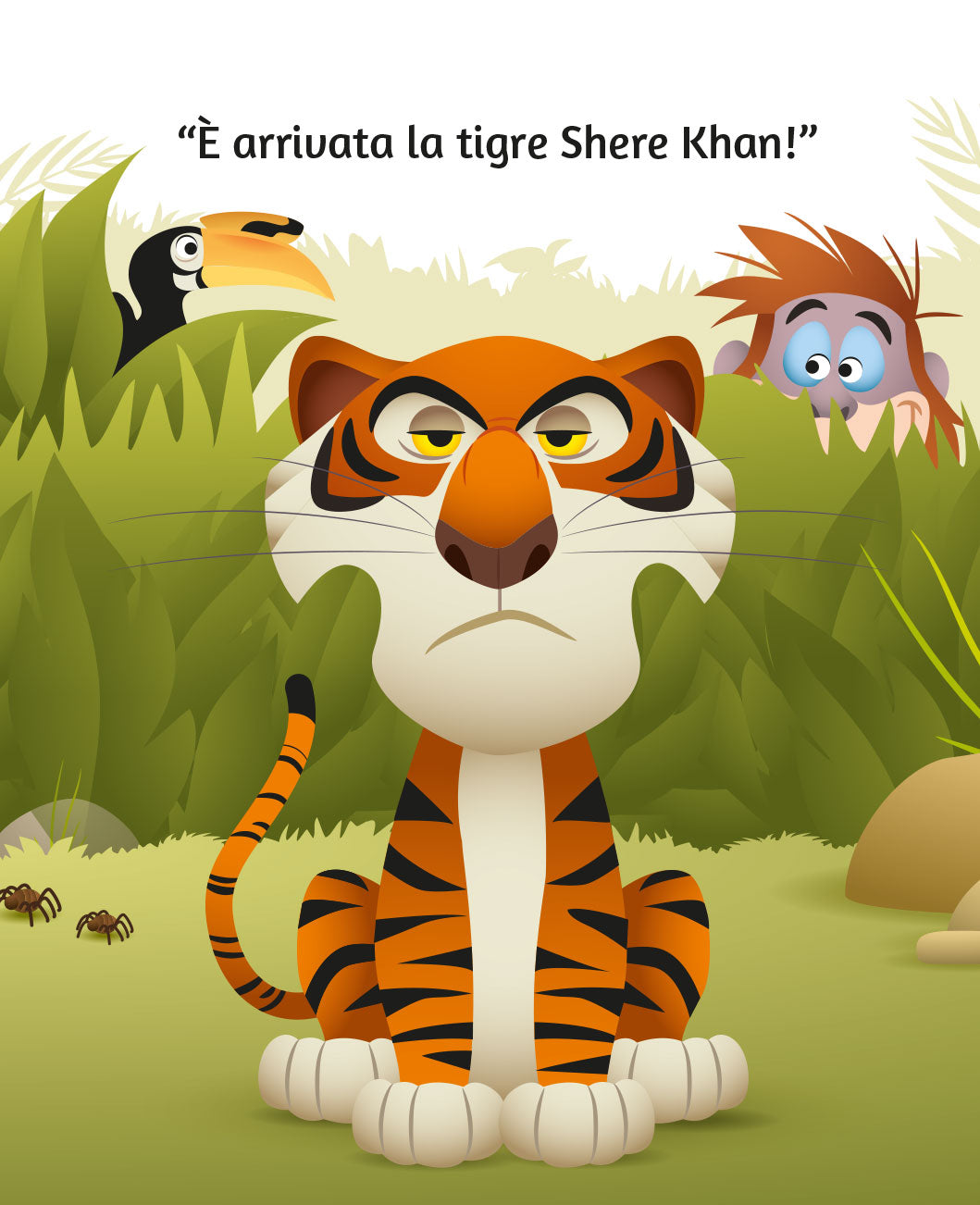 Arriva la tigre Sagomini Disney - Il libro della giungla