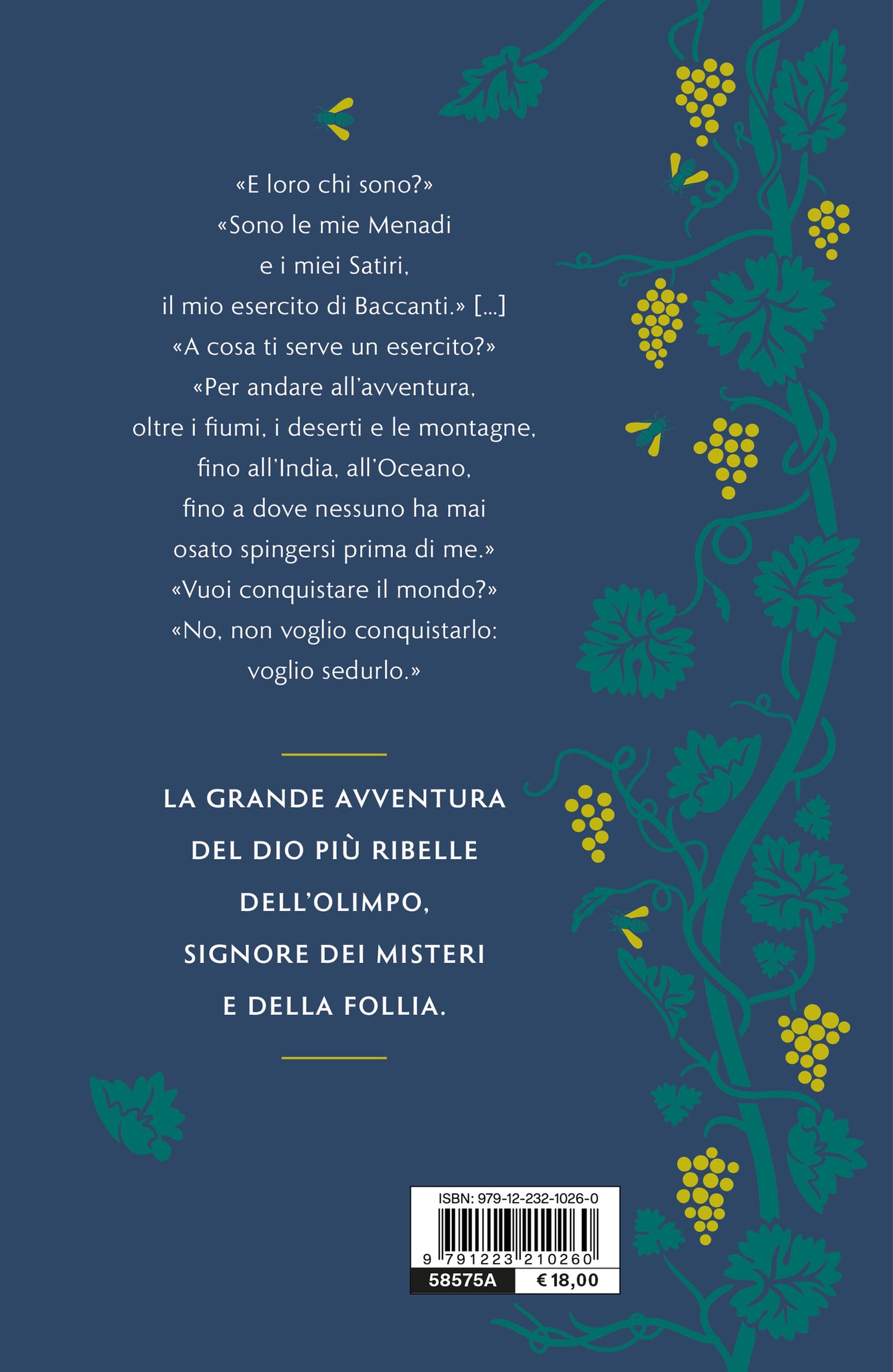 Dioniso: Il dio dei misteri - COPIA AUTOGRAFATA