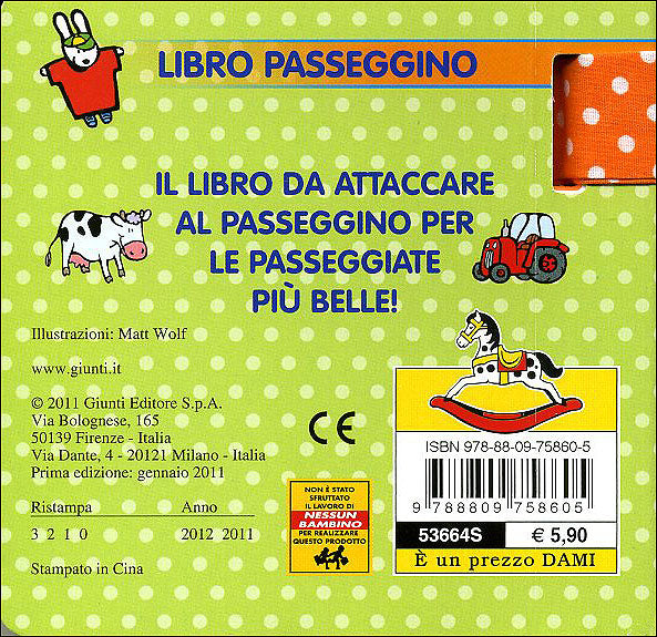 Vado a spasso!::Libro passeggino