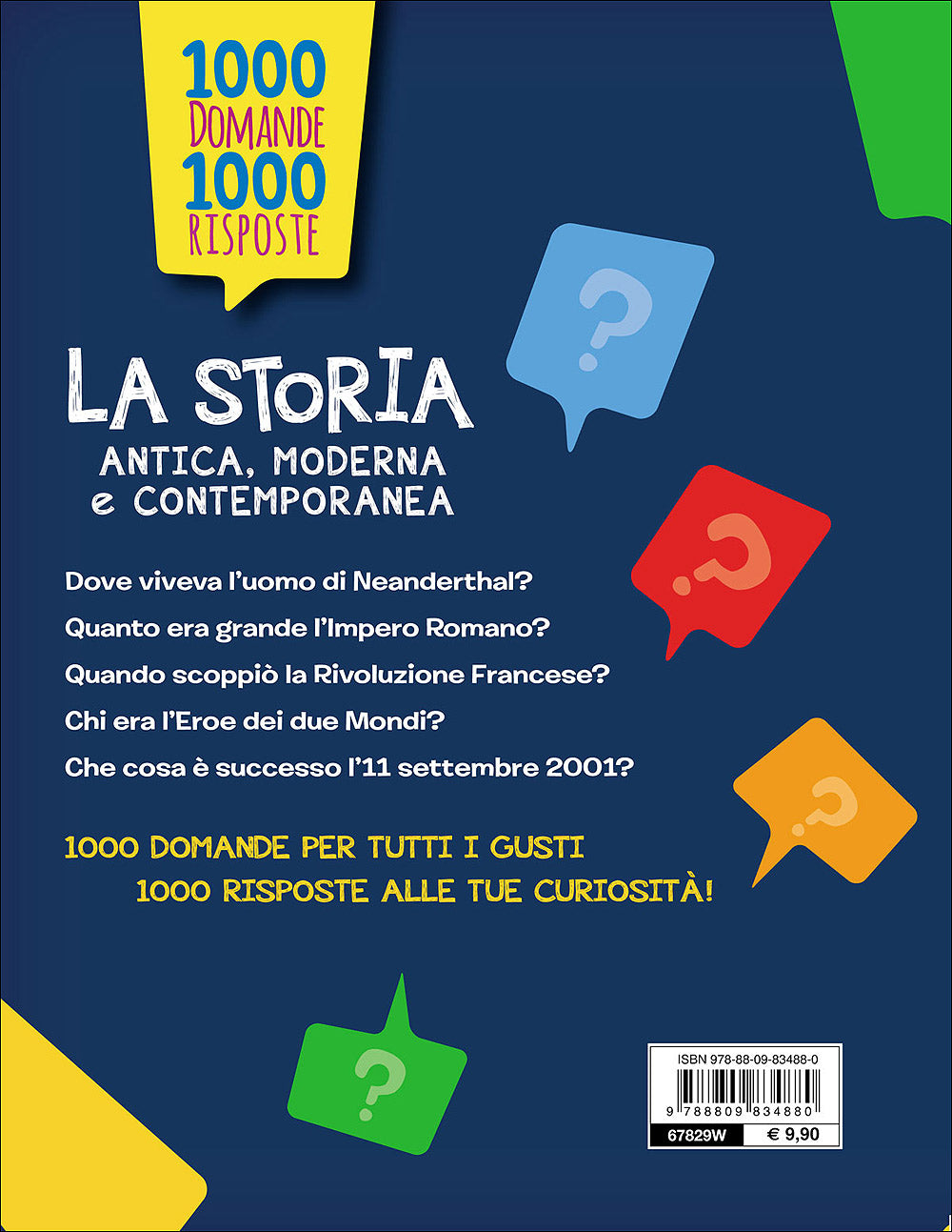 La storia::Antica, moderna e contemporanea