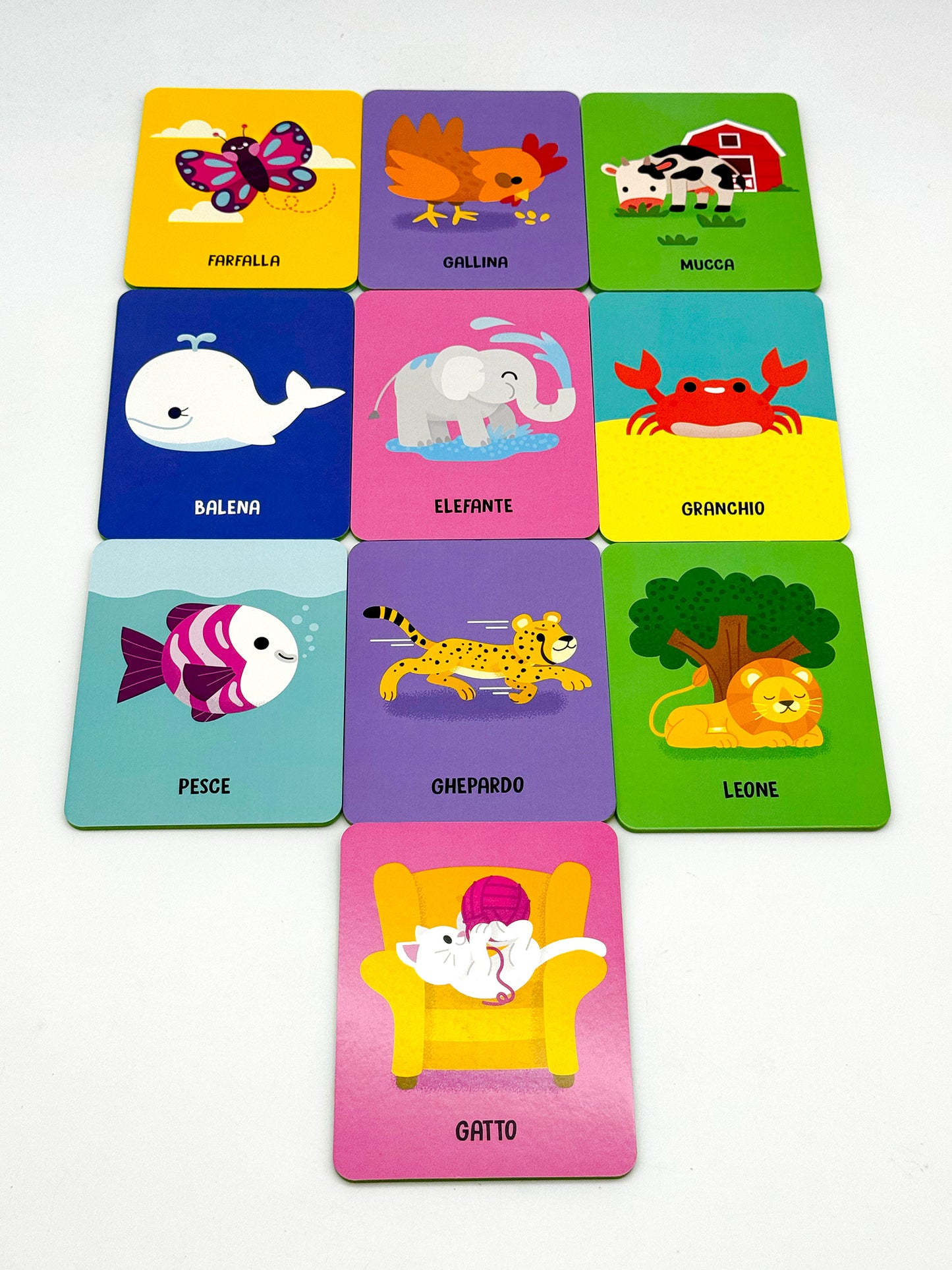 Baby Cards. Animali::10 carte per giocare e imparare