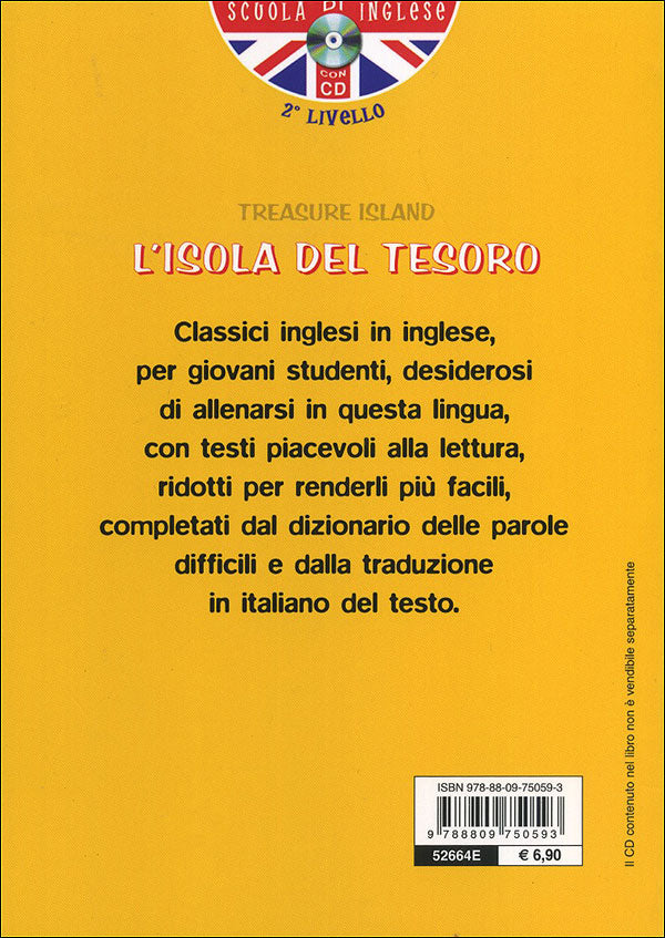 Treasure Island + CD::Con traduzione e dizionario