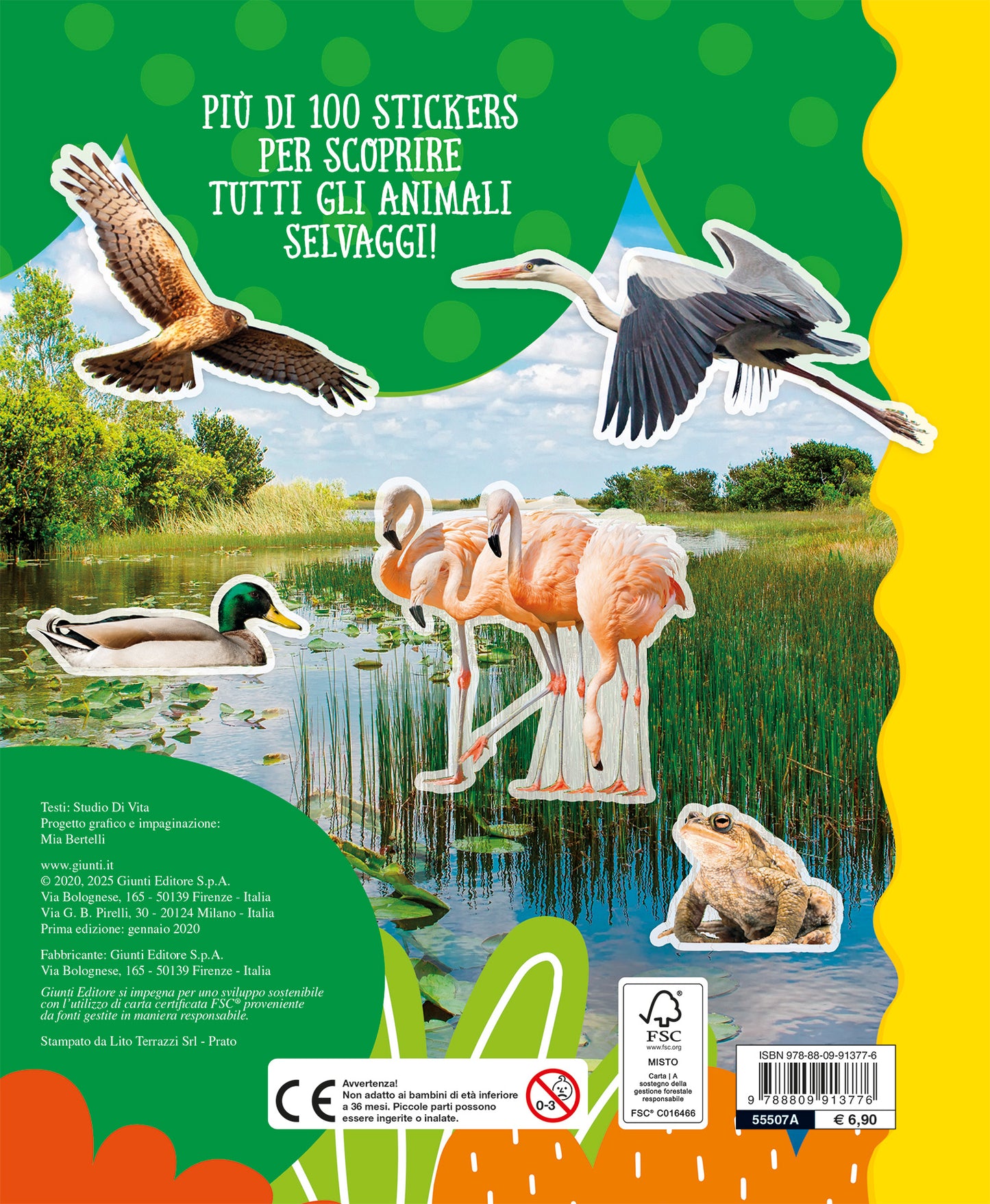 Super stickers. Animali Selvaggi