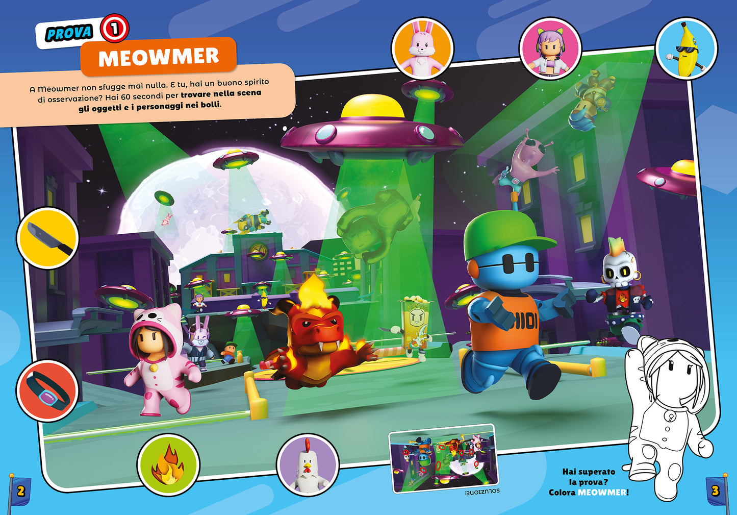 Stumble Guys. Card book. Pronti, partenza, via!