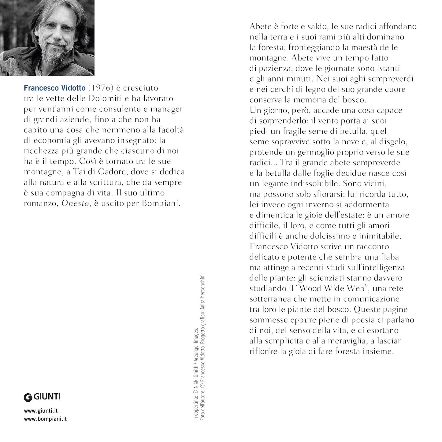 L'abete e la betulla - COPIA AUTOGRAFATA::Storia di amore e di alberi