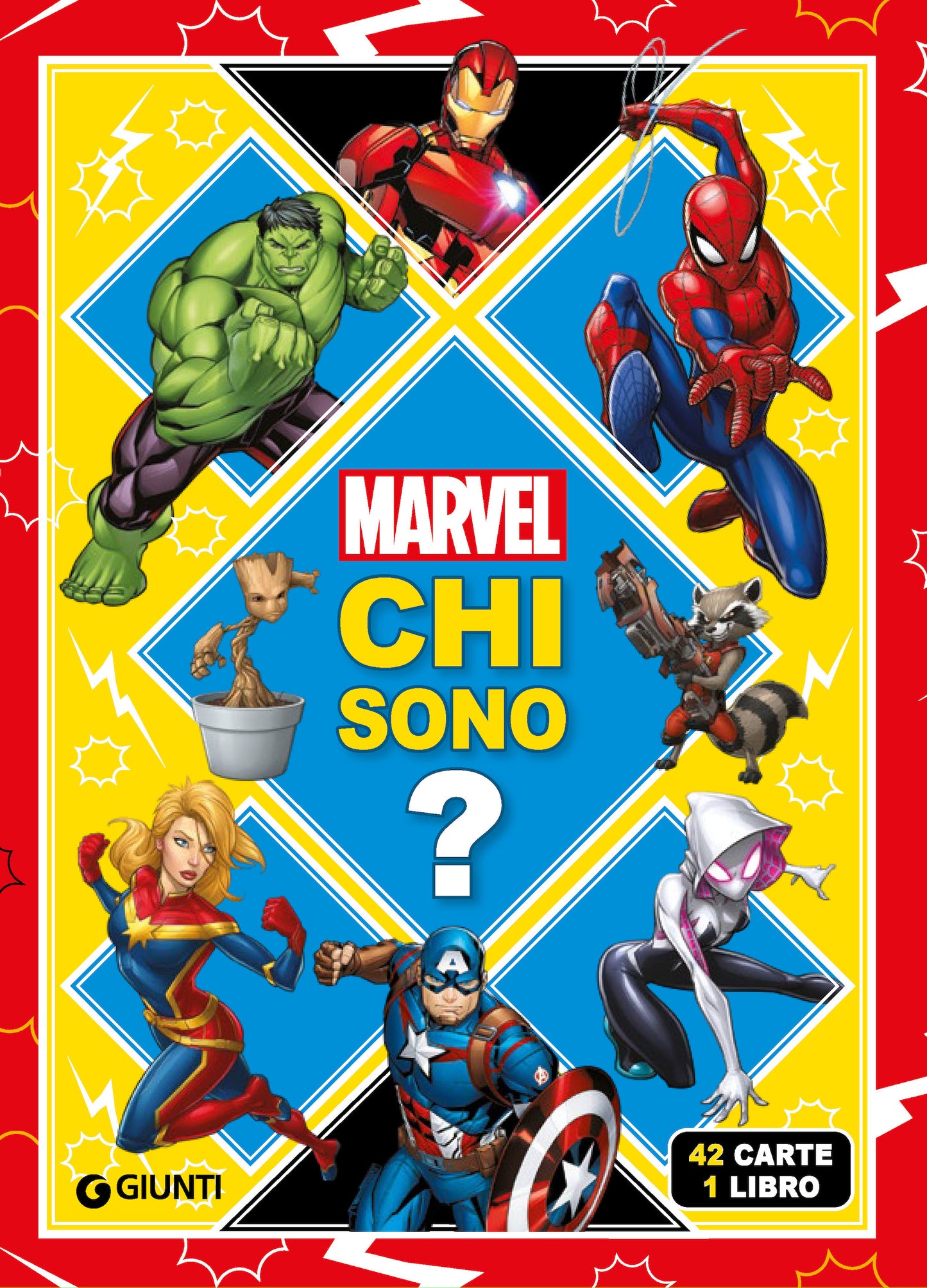 Chi sono? Marvel::42 carte - 1 libro