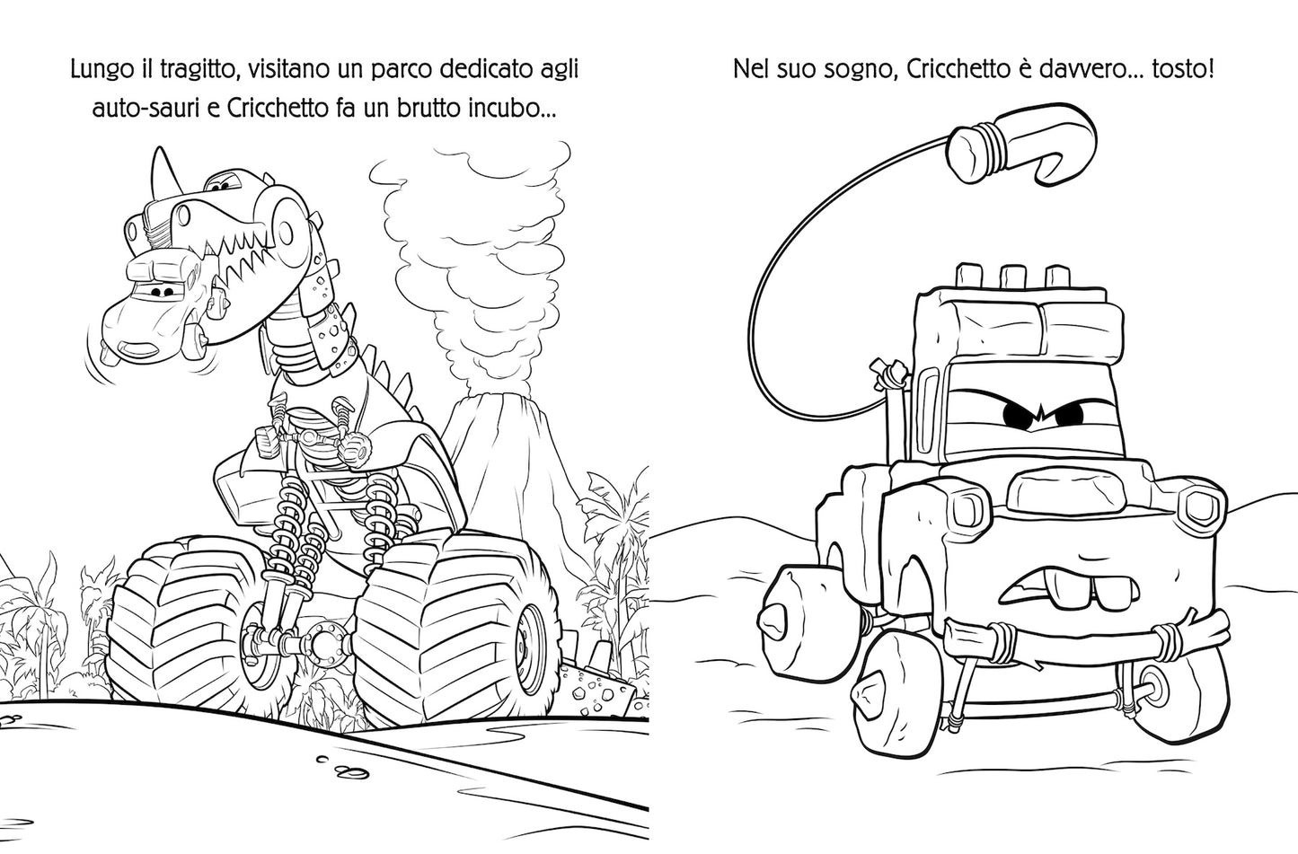 Cars on the road Bubble Stickers::Storia e giochi