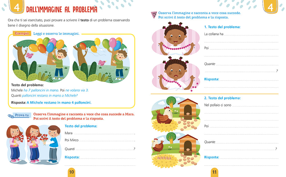 Il quaderno dei problemi di matematica classe 2::Come risolvere i problemi: metodo, esercizi e soluzioni