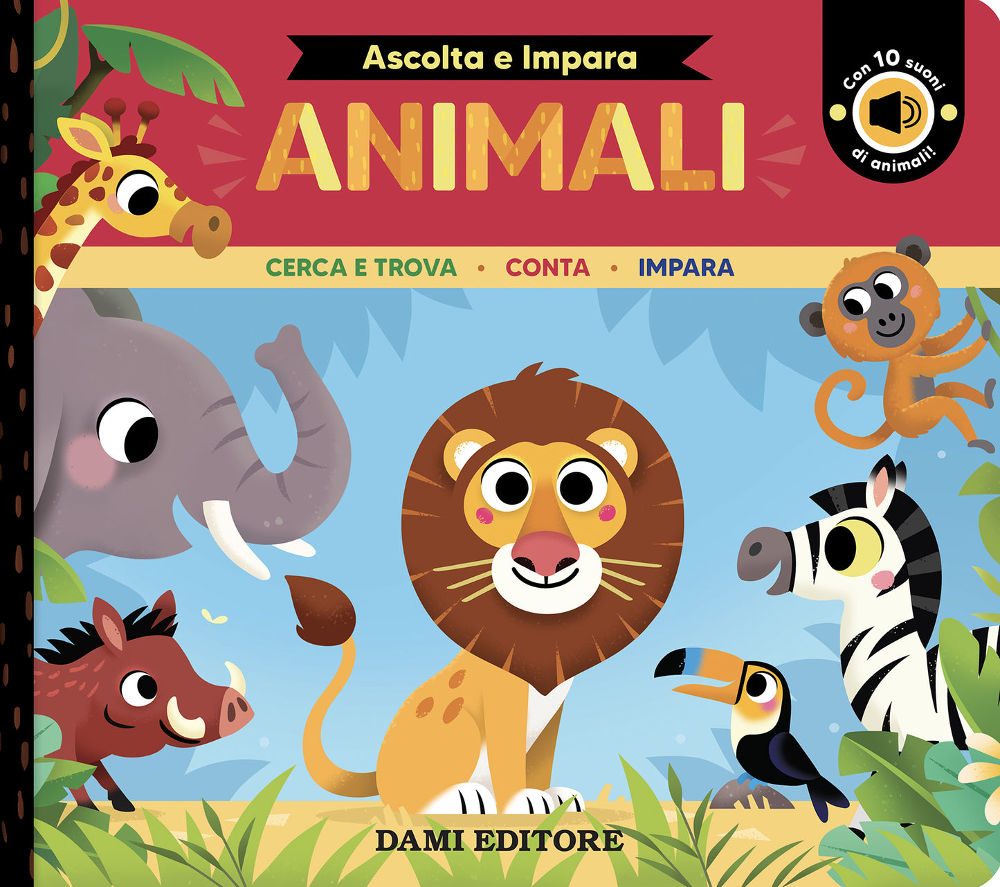 Animali::Cerca e trova, Conta, Impara