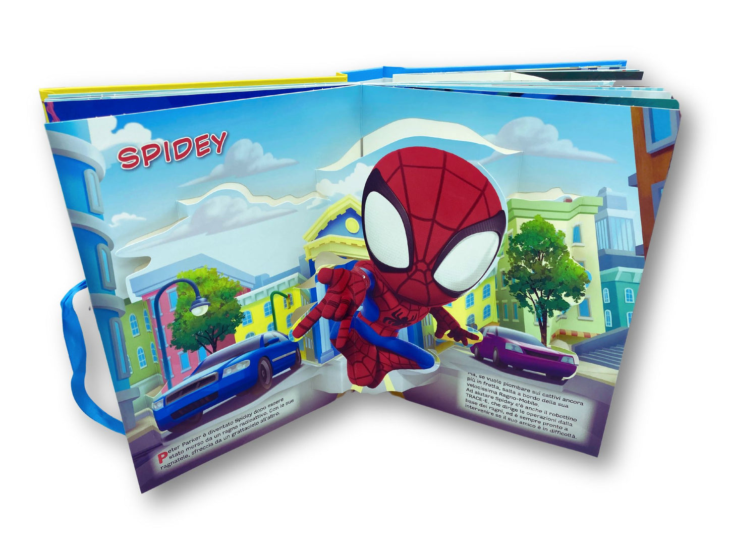 Spidey Libro Pop-up ::La storia in 3d