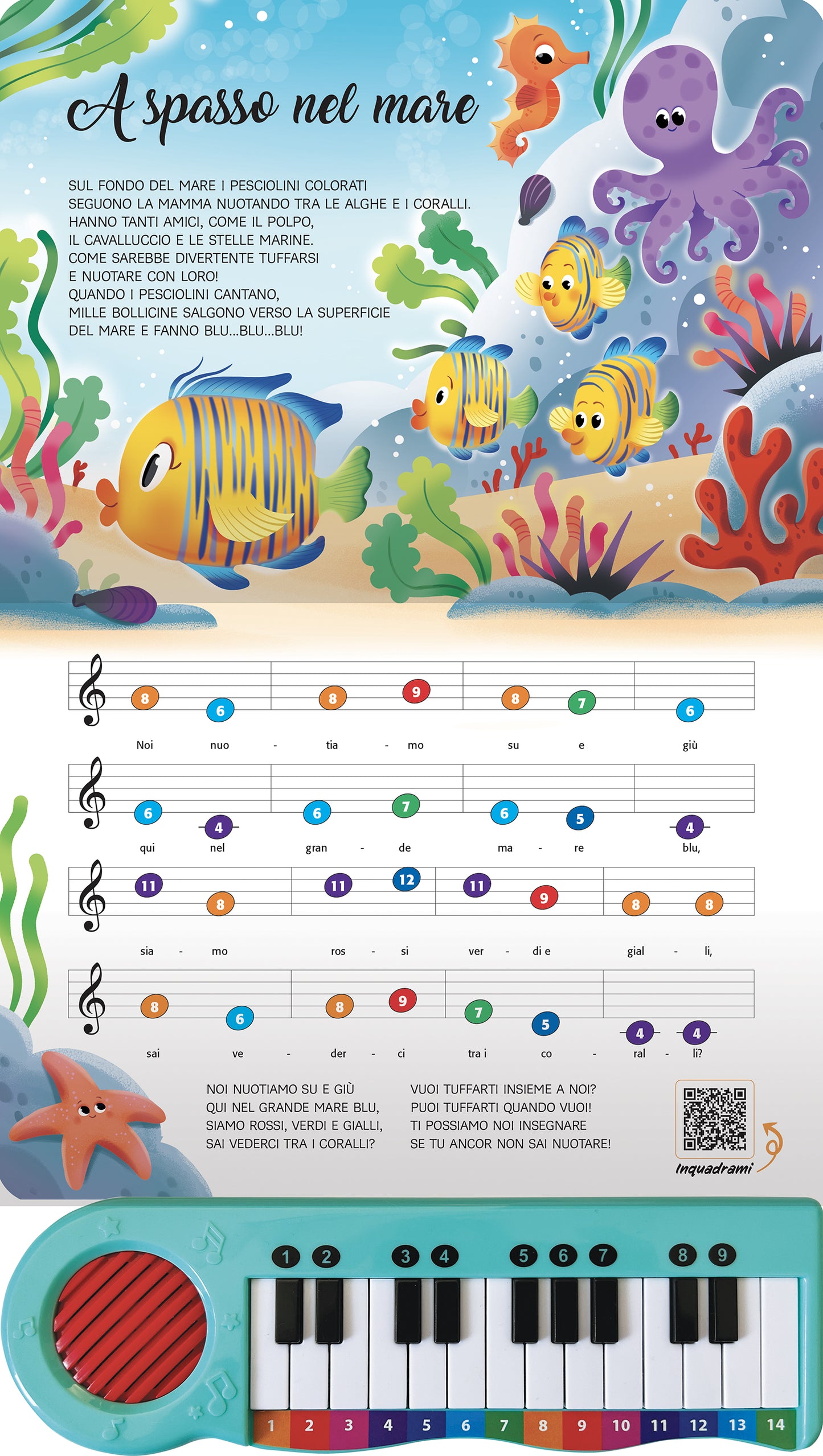 Il libro pianoforte dei Cuccioli::Con 8 canzoncine facili facili da leggere, cantare e suonare!