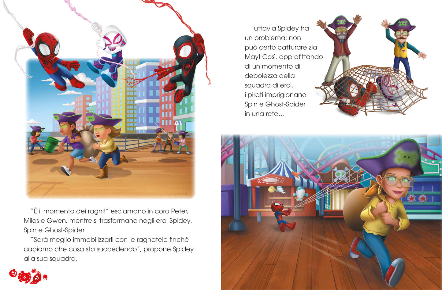 Spidey Bubble Stickers ::Un giorno da pirata, con tanti adesivi morbidosi