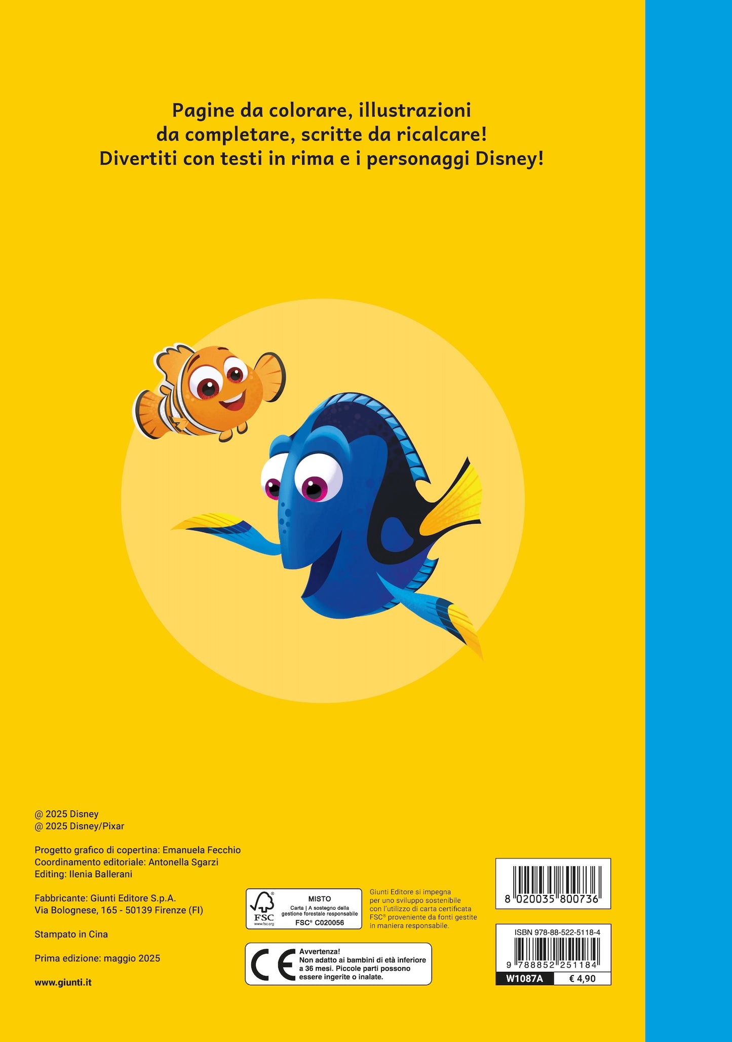 Cuccioli Disegna&colora Disney Animals