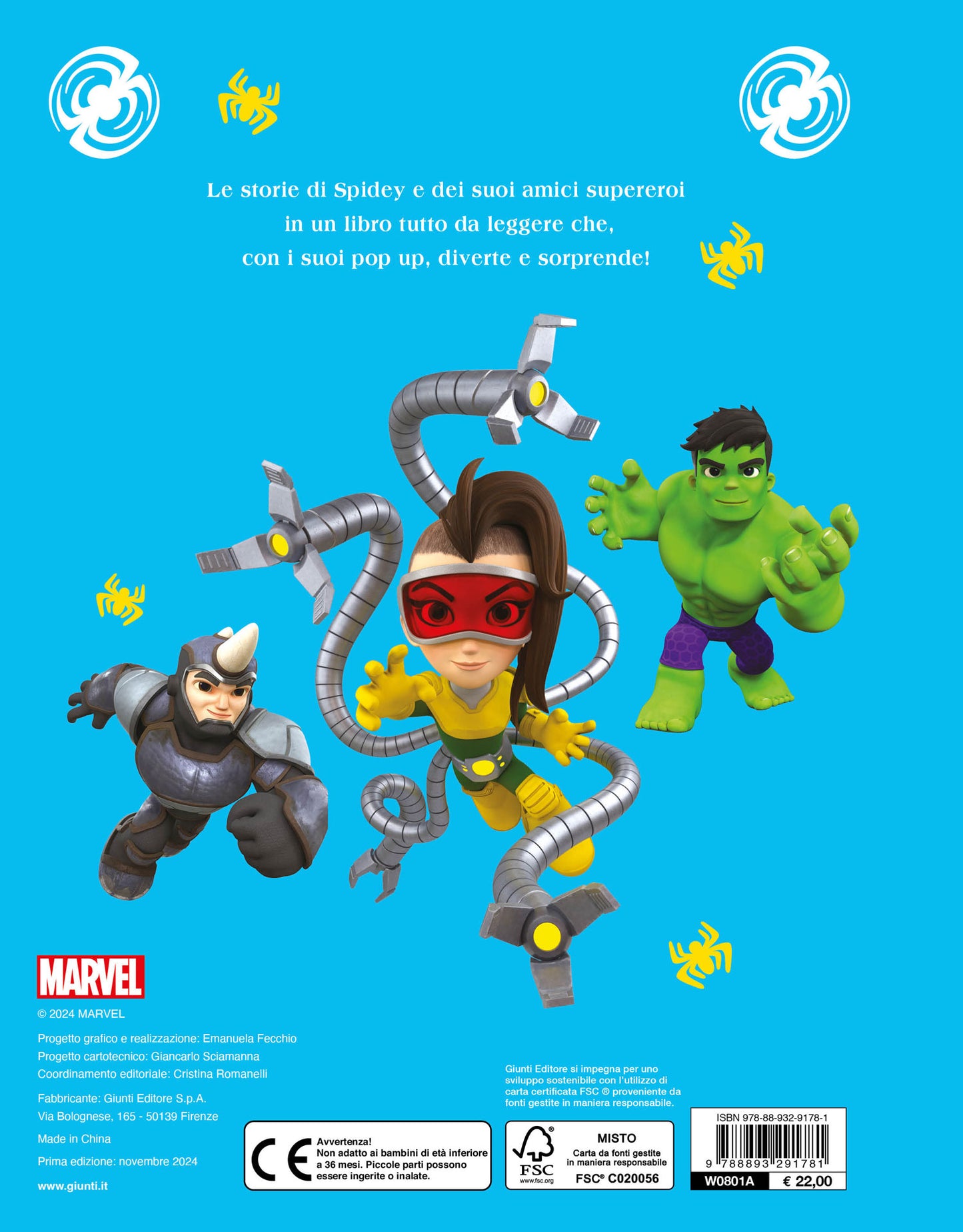 Spidey Libro Pop-up ::La storia in 3d