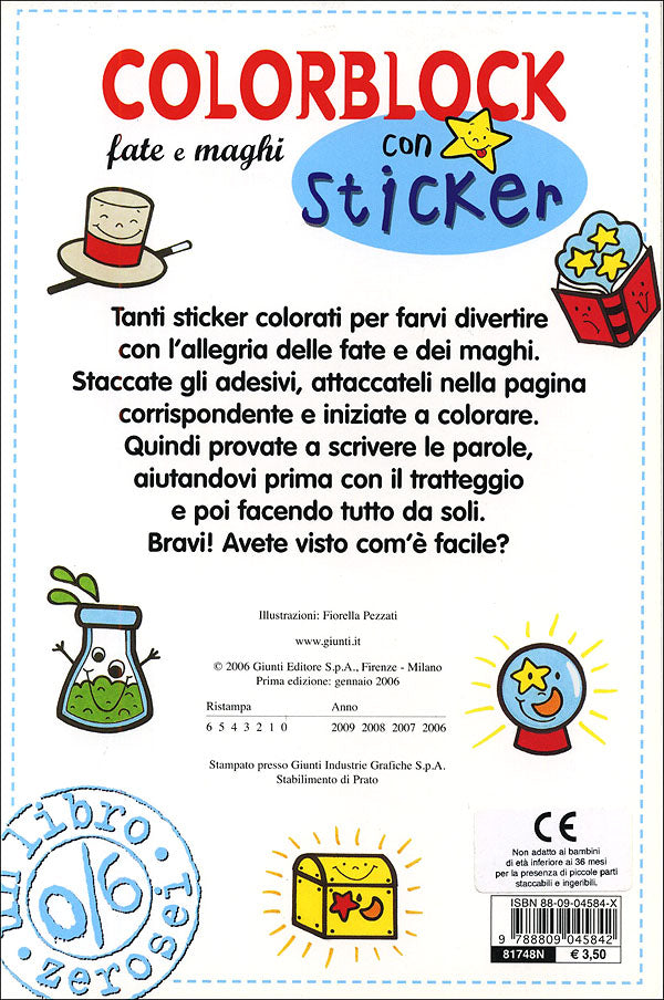 Colorblock fate e maghi::Con Sticker