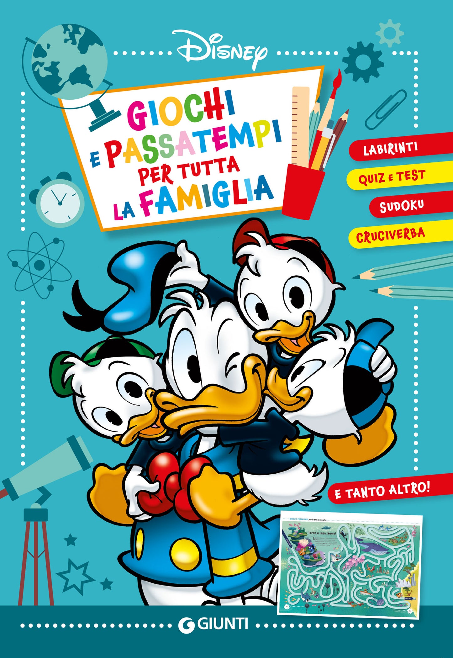 Giochi e passatempi per tutta la famiglia::Labirinti, quiz e test, sudoku, cruciverba