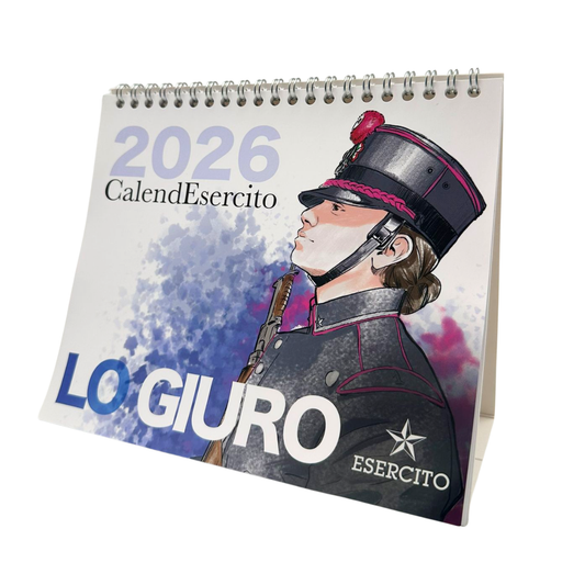 CalendEsercito 2026 - da tavolo::Lo giuro
