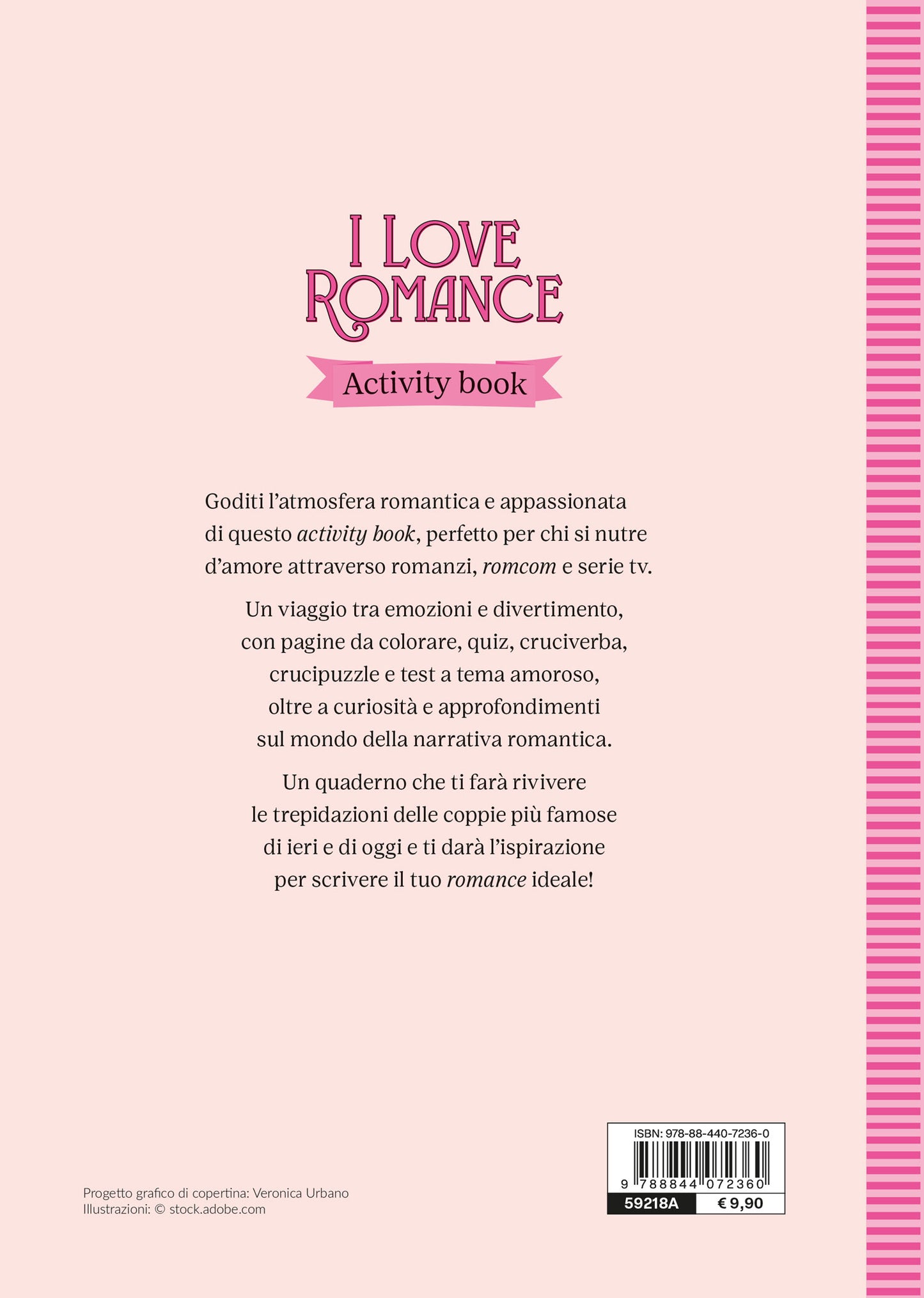I LOVE ROMANCE::Activity Book