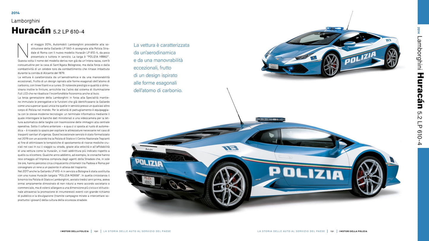 I motori della Polizia::La storia delle auto al servizio del Paese