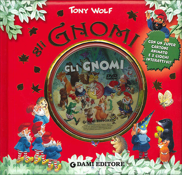 Gli Gnomi + DVD::con un super cartone animato e 5 giochi interattivi!