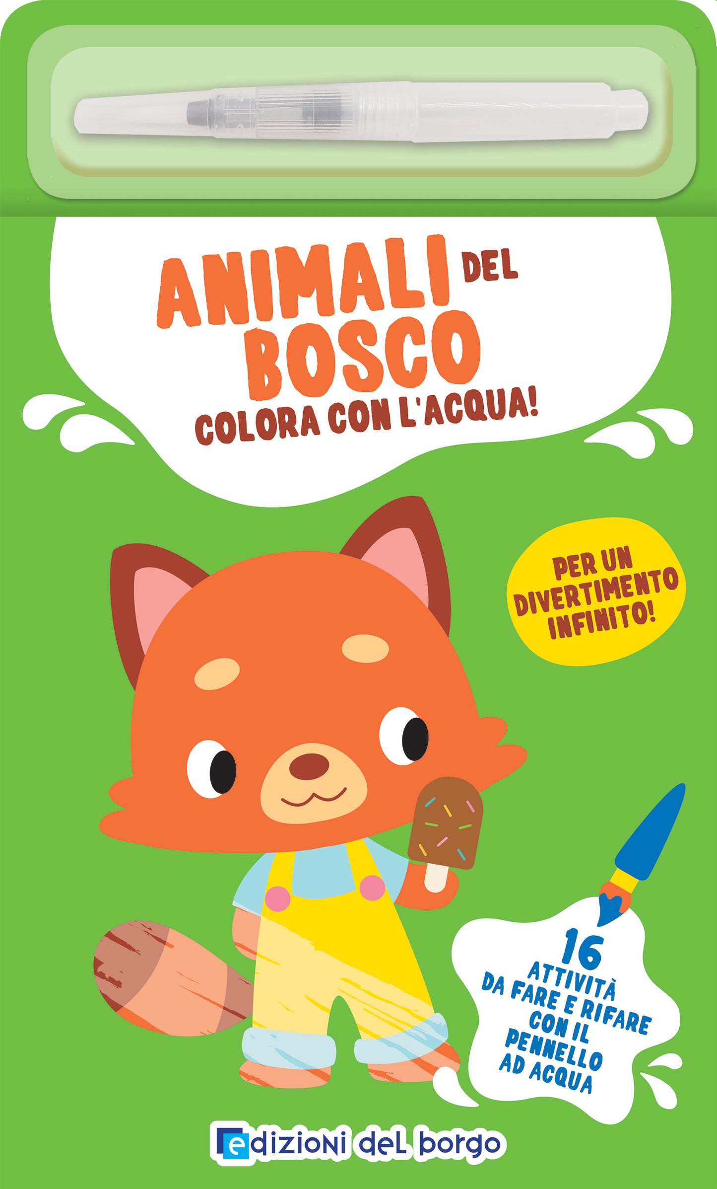 Animali del bosco::Colora con l'acqua!