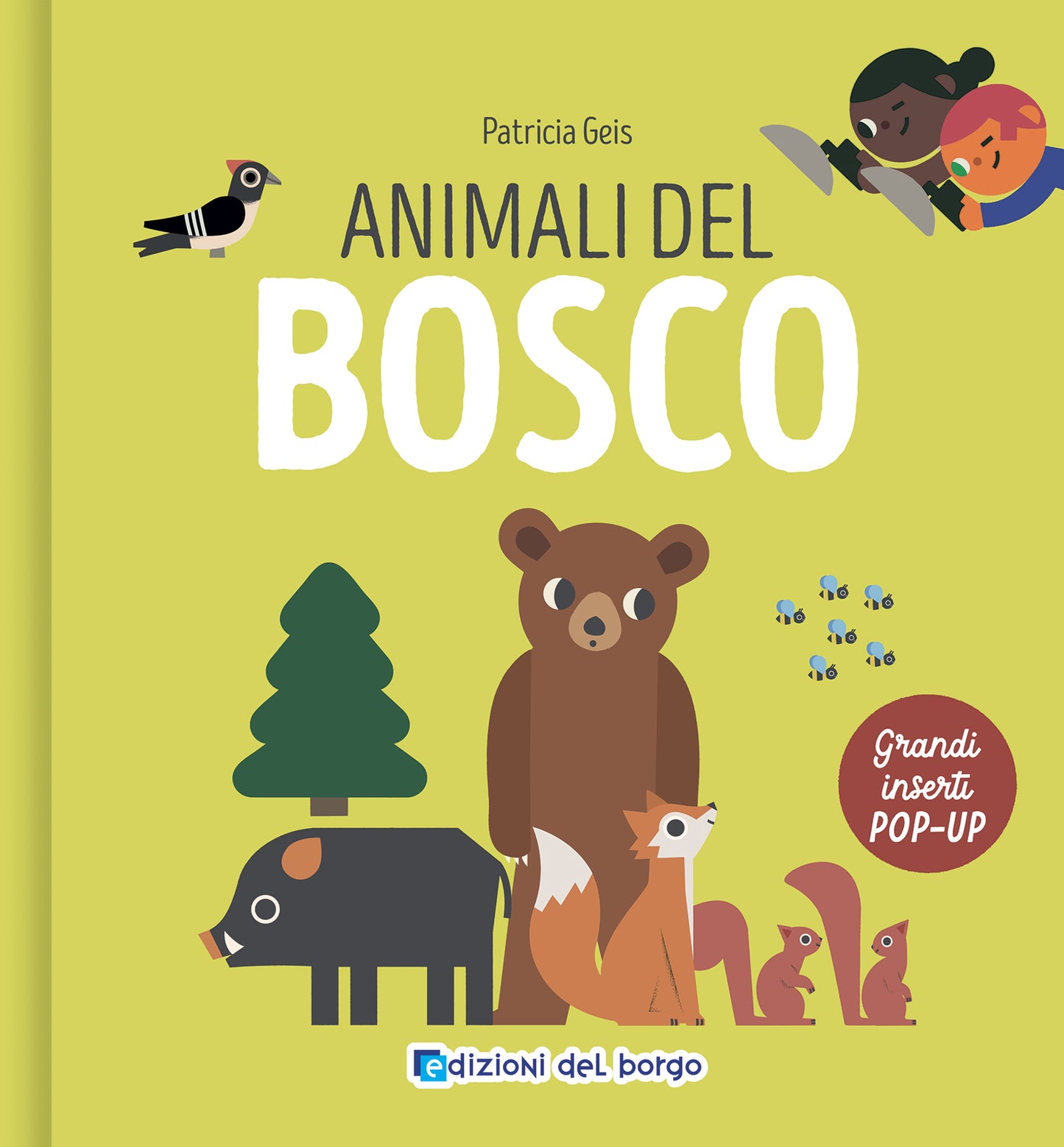 Gli animali del bosco::Grandi inserti pop-up