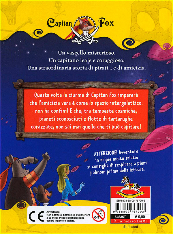 Capitan Fox - Pirati contro Alieni::Con tanti stickers!