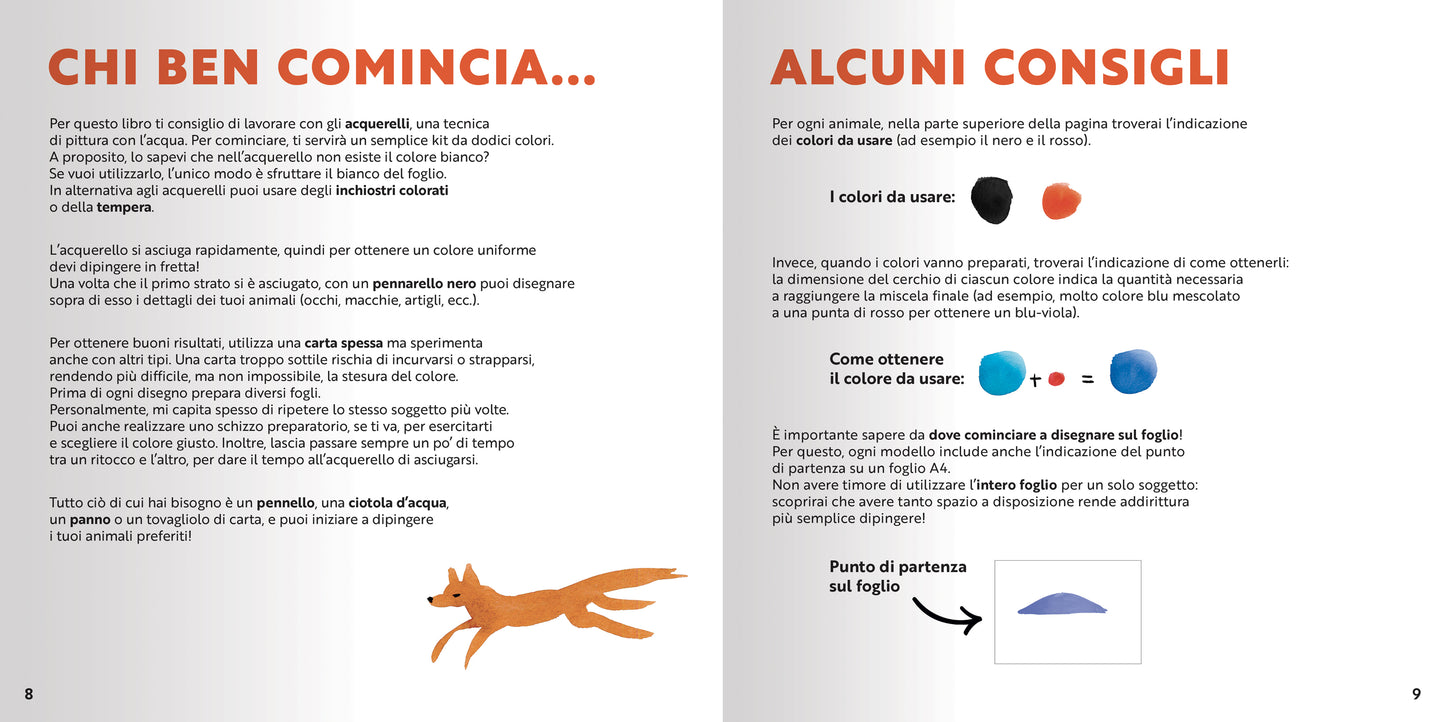 Animali in 3 colpi di pennello