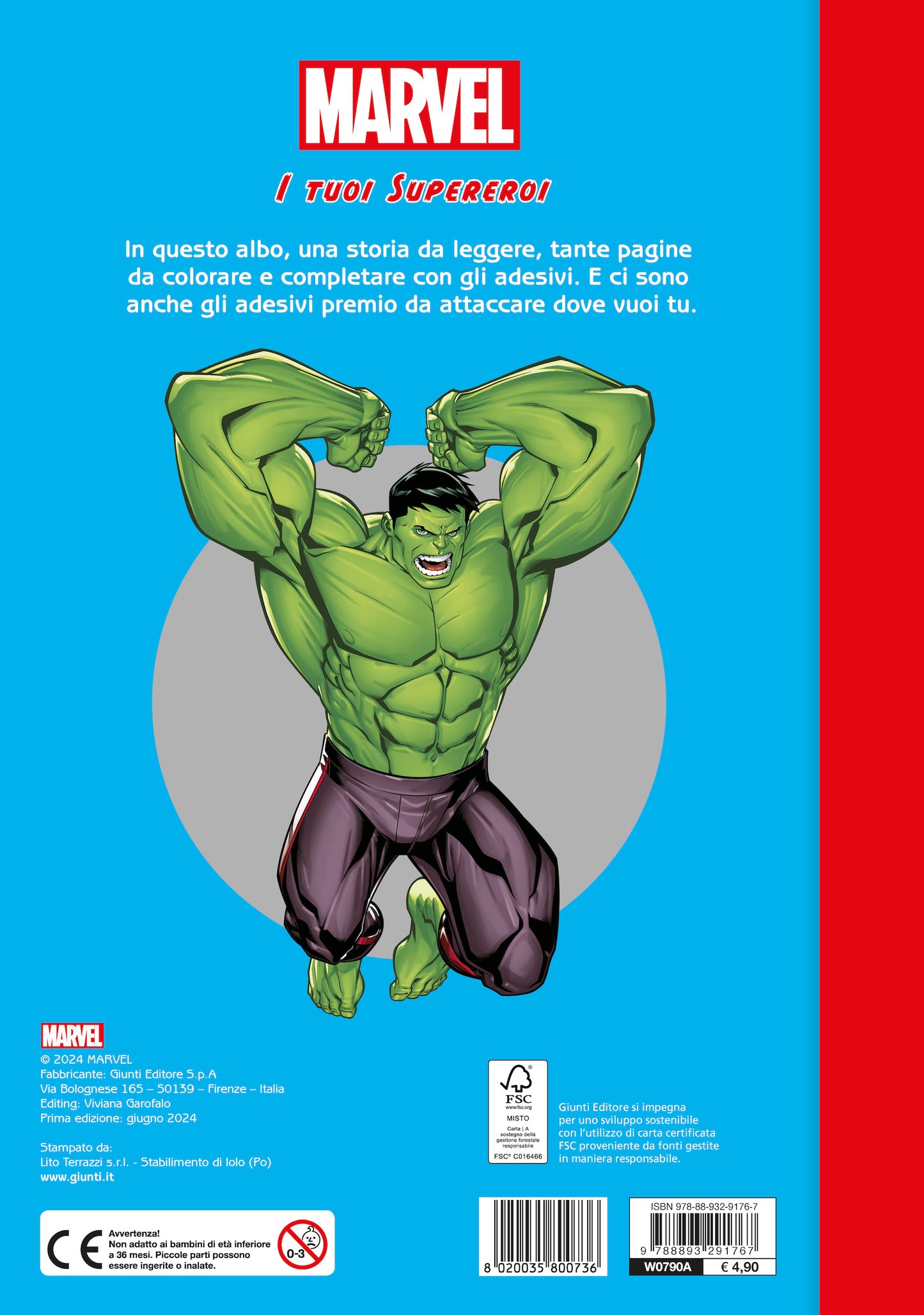 Marvel Staccattacca&colora::I tuoi supereroi
