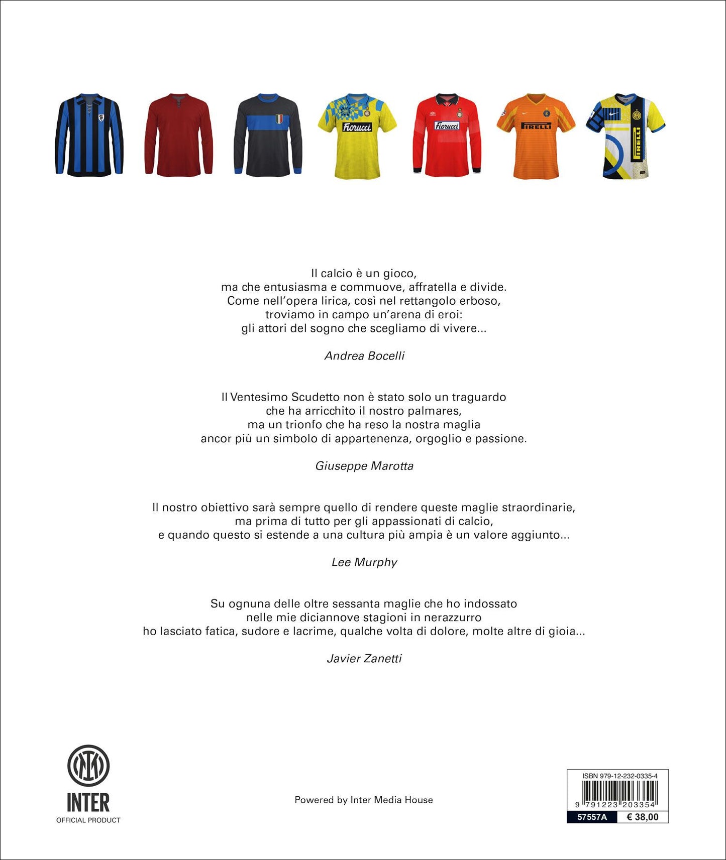 Le maglie dell'Inter::Tutte le divise nerazzurre dal 1908 a oggi