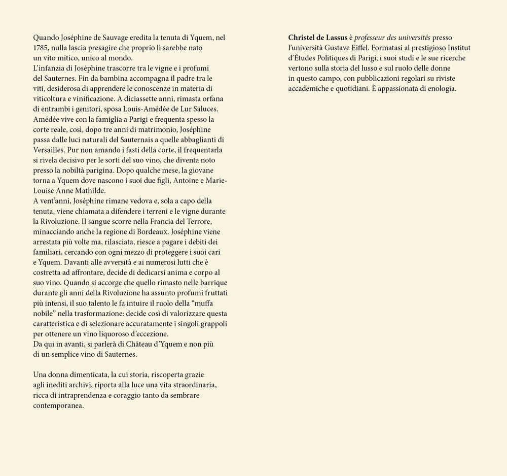 La ragazza delle meraviglie::L'incredibile storia di Joséphine D'Yquem