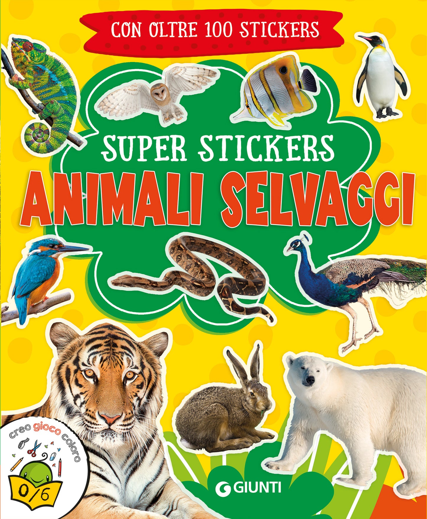 Super stickers. Animali Selvaggi