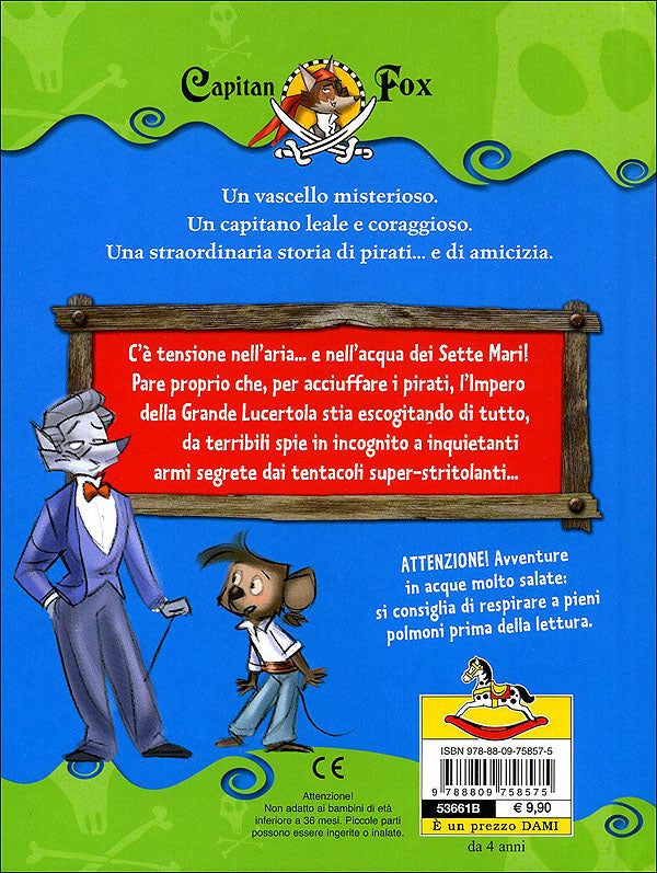 Capitan Fox - Tentacoli in Agguato!::Con tanti stickers!