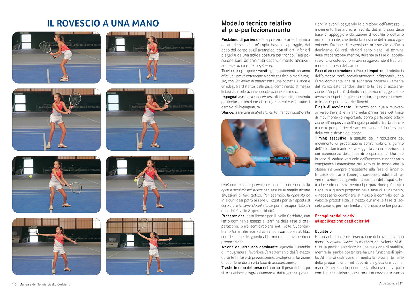 Manuale del tennis - Livello cerbiatto::Fase di pre-perfezionamento