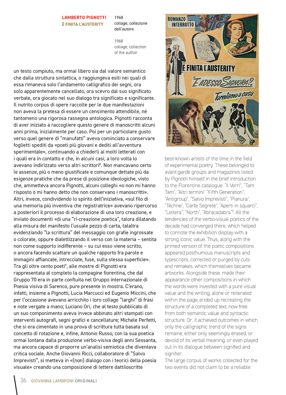 Originali - Originals::I manoscritti dei poeti "d'oggi" e le politiche verbo-visuali in Italia