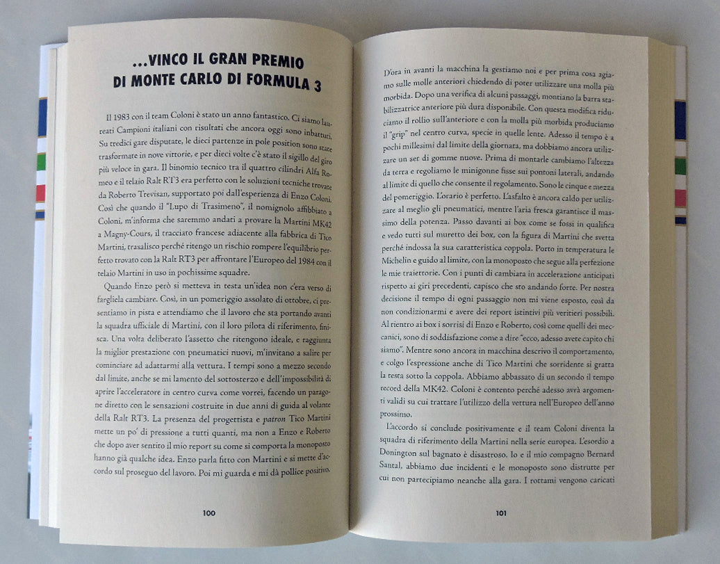 IVAN CAPELLI::Quella volta che... memorie di vita e di corse