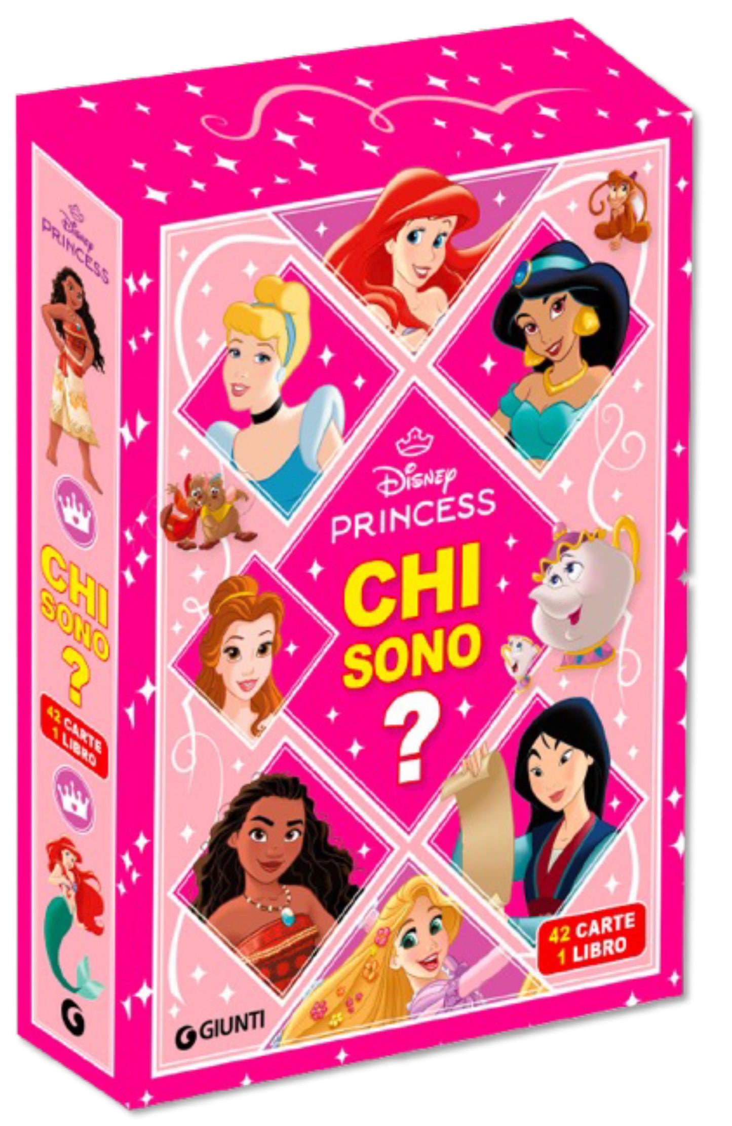 Chi sono? Principesse Disney::42 carte, 1 libro