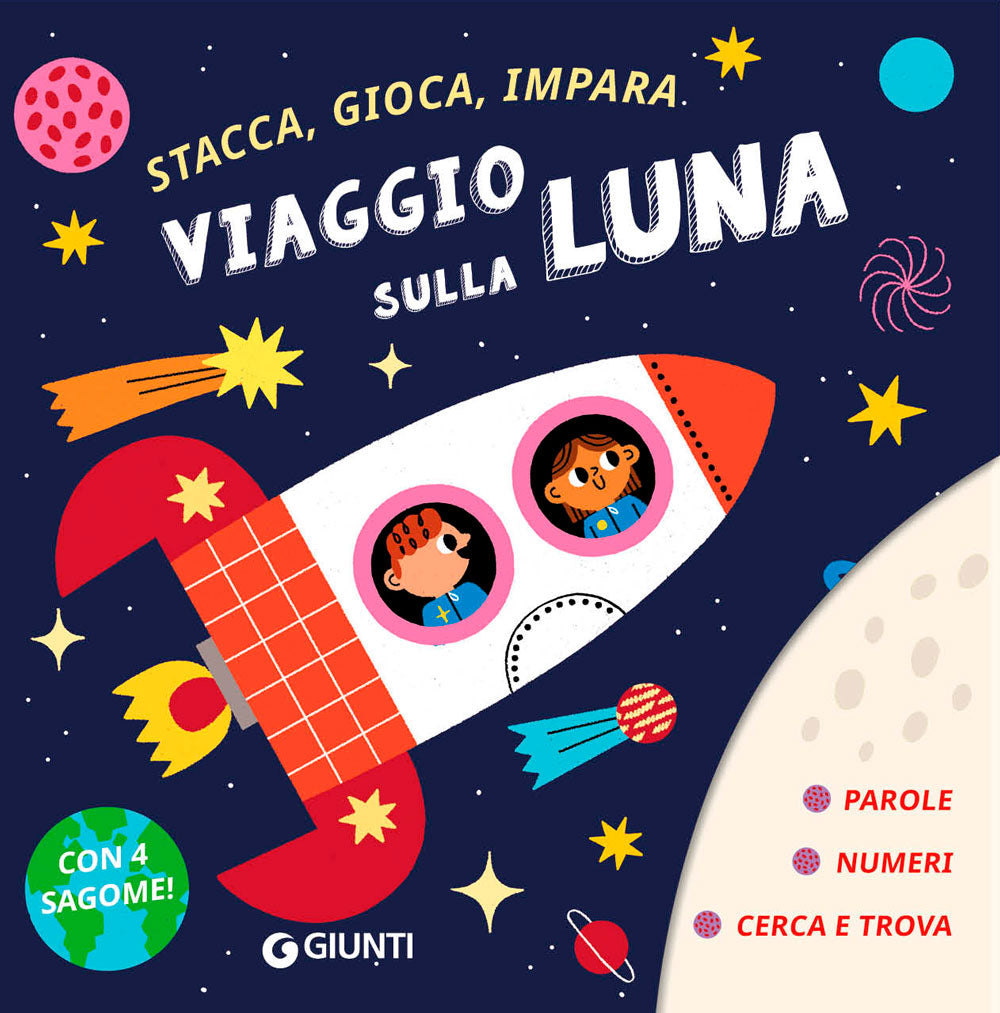 Viaggio sulla luna::Stacca, gioca, impara