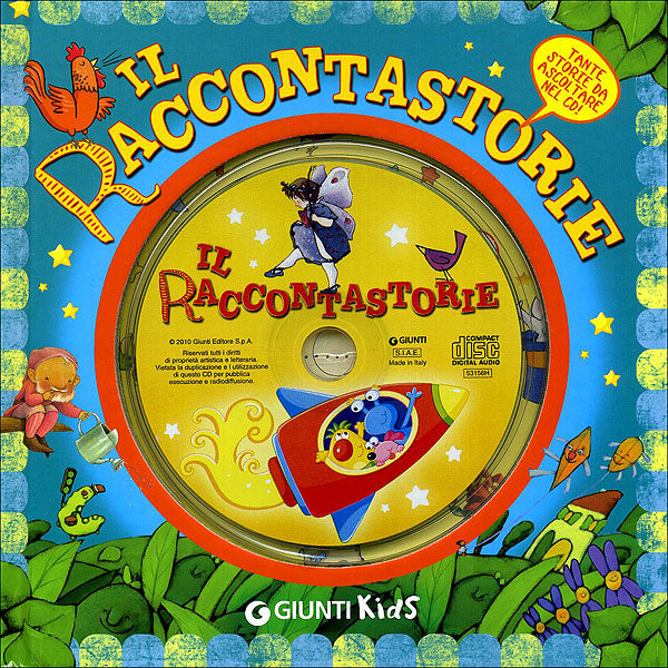 Il Raccontastorie + CD::Tante storie da ascoltare nel CD!